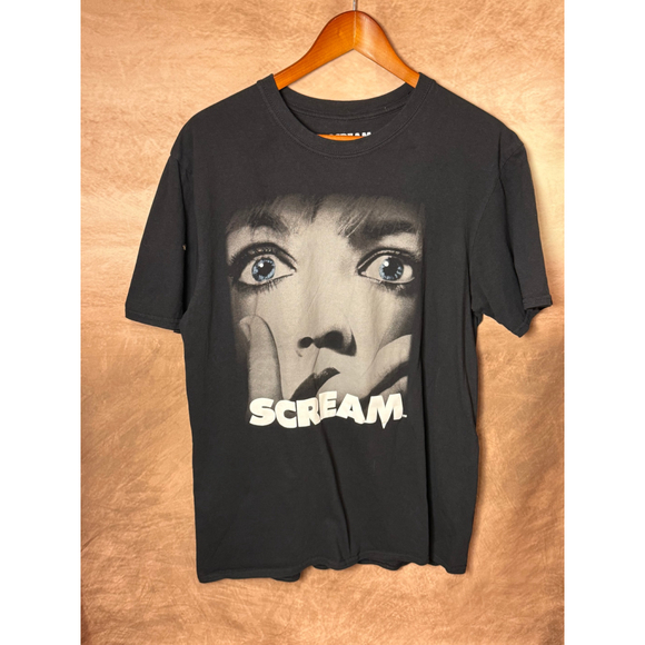 Scream Horror Tee Drew Barrymore Face‎ Graphic Size L - Picture 1 of 3